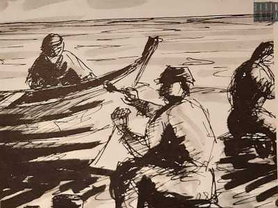 E c�� un �professionista� del settore che si occupa proprio di questo, aiutando i pescatori a rimettere a nuovo le proprie lanze (i gozzi). Si tratta del  calataf�re (il calafato), colui che si occupa del calafataggio, ovvero della tecnica di impermeabilizzazione delle barche in legno
